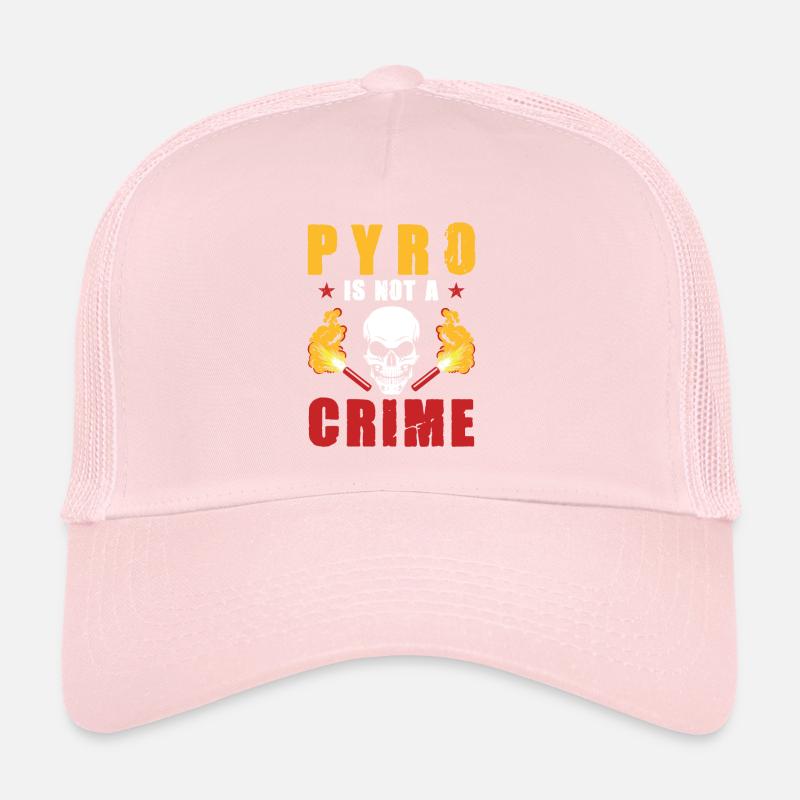 Pyro is not a crime Pyro ist kein Verbrechen Trucker Cap