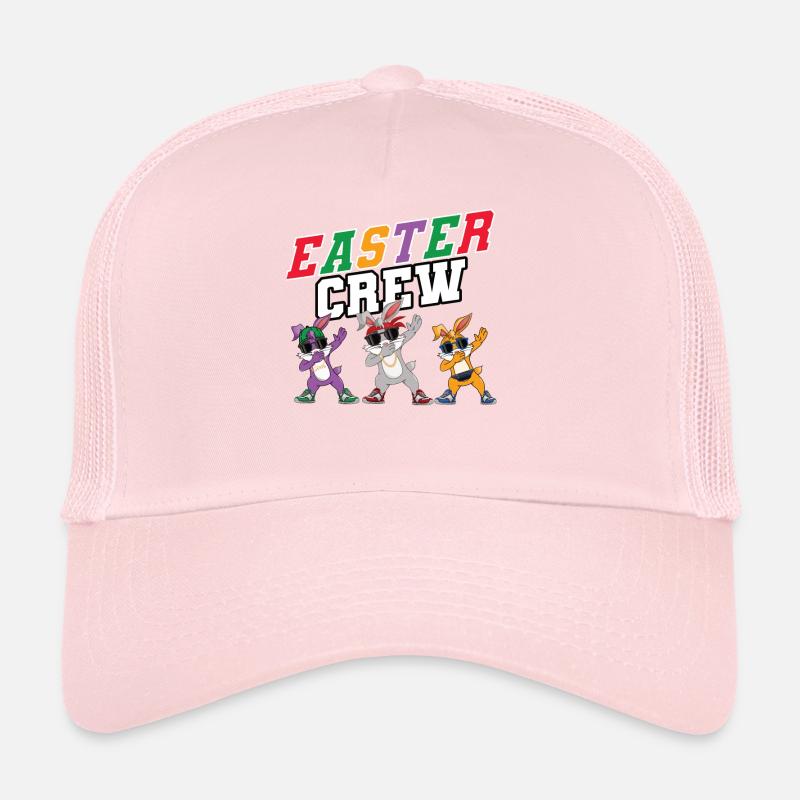Dabbing Hase Easter Crew Trucker Cap