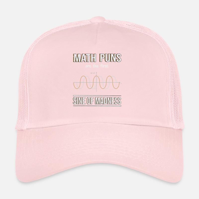 Mathématiques Sinus Algebra Système de coordonnées Graph Casquette trucker 