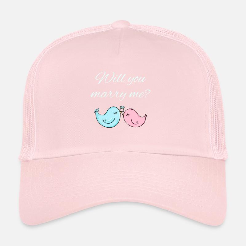 Demande de mariage Casquette trucker 