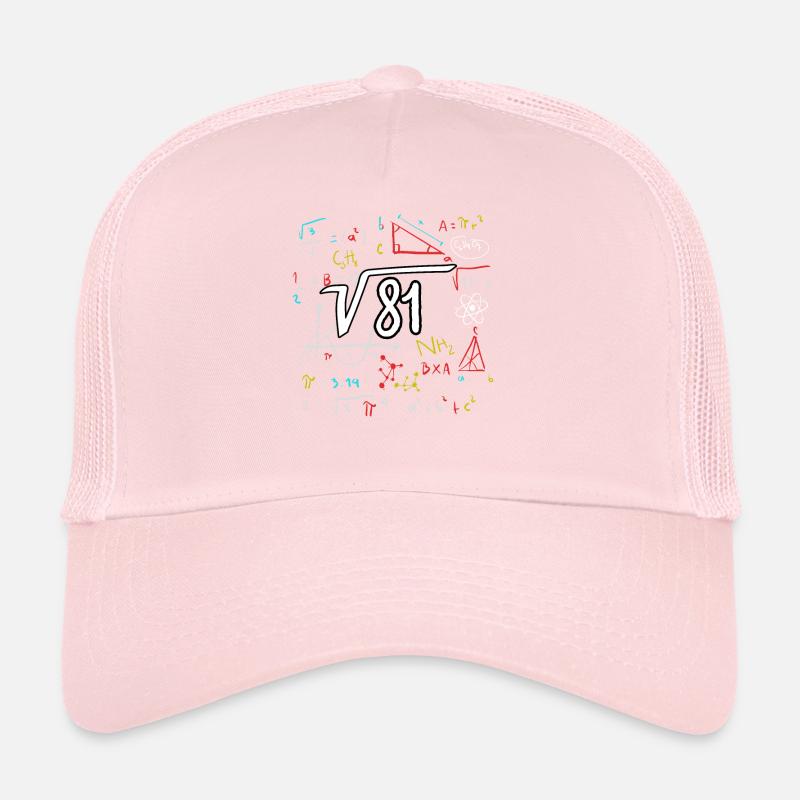 9e anniversaire racine de 81 = 9 ans Casquette trucker 
