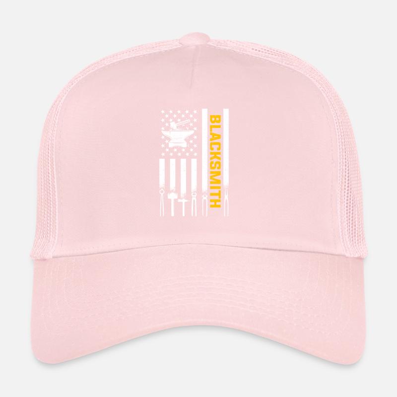 blacksmith American Flag, blacksmith Casquette trucker 