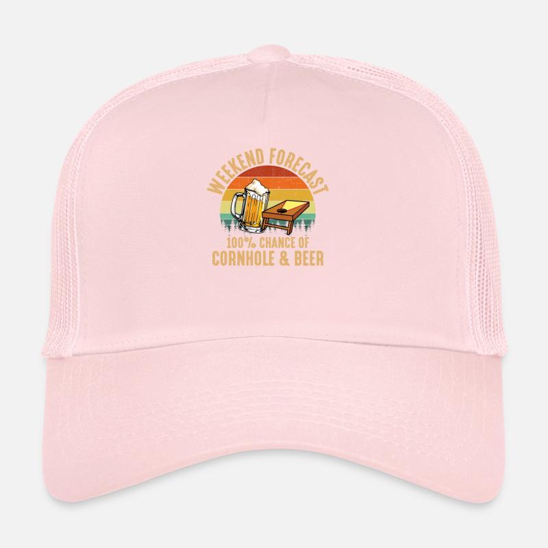 Prognose Cornhole and Beer cornhole Trucker Cap