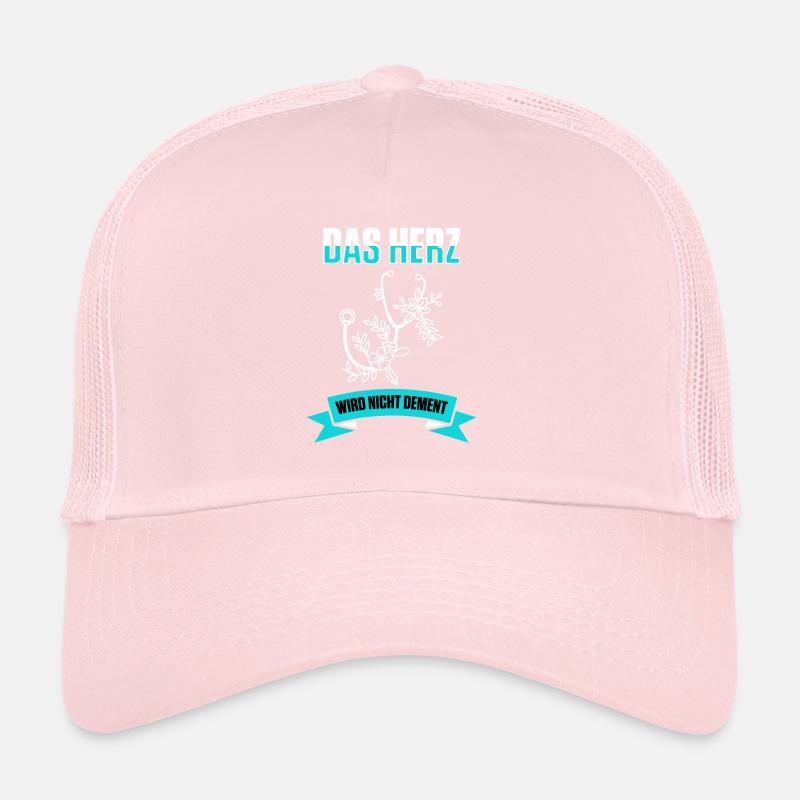 Das Herz Wird Nicht Dement für Altenfpleger Trucker Cap