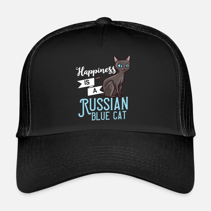 Russe chat chat de chat domestique chat chat propriétaire Casquette trucker 