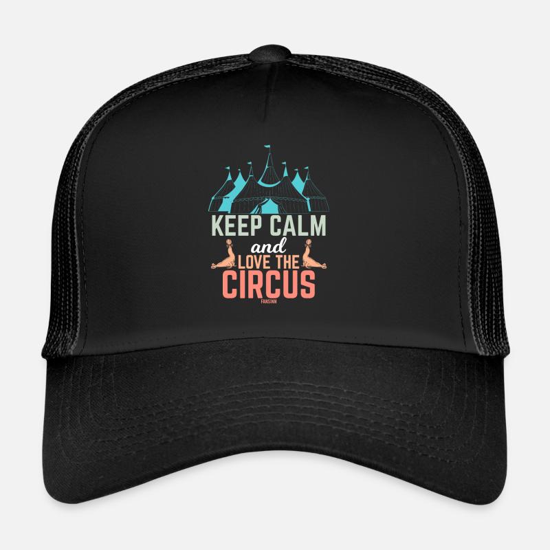 Circus circus artist travelling circus funny Trucker Cap