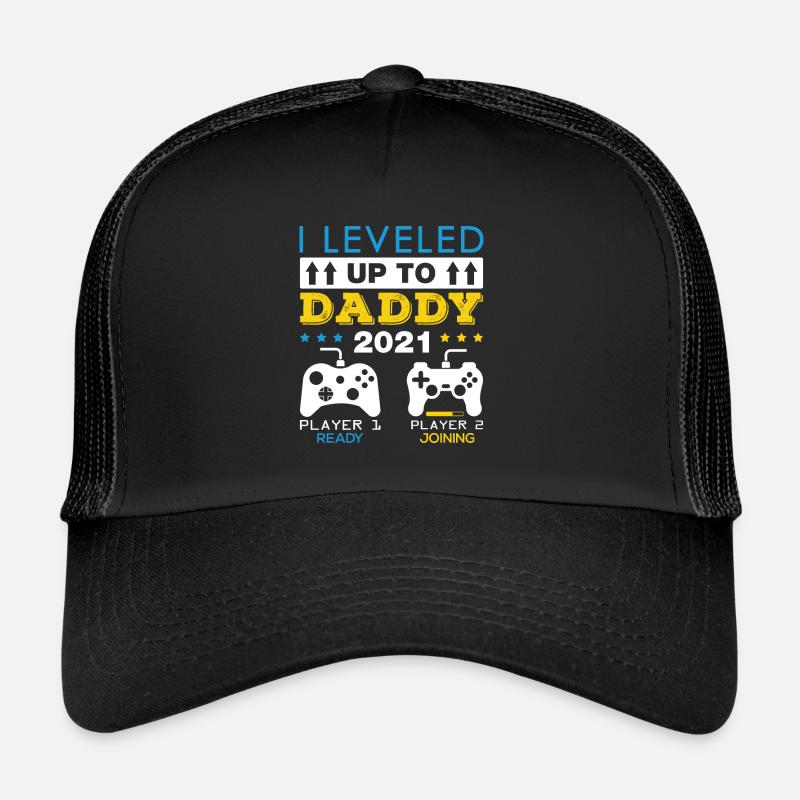 J’ai nivelé jusqu’à Daddy Funny Gaming Dad Citation Casquette trucker 