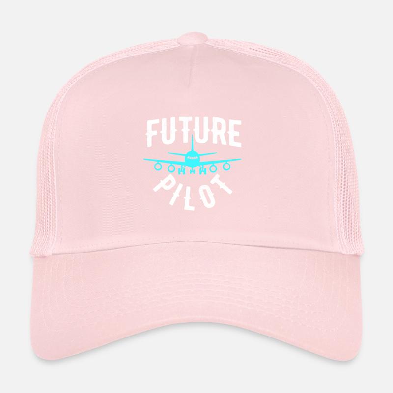 Ecole de pilotage Avion Airplane Future Pilot Casquette trucker 