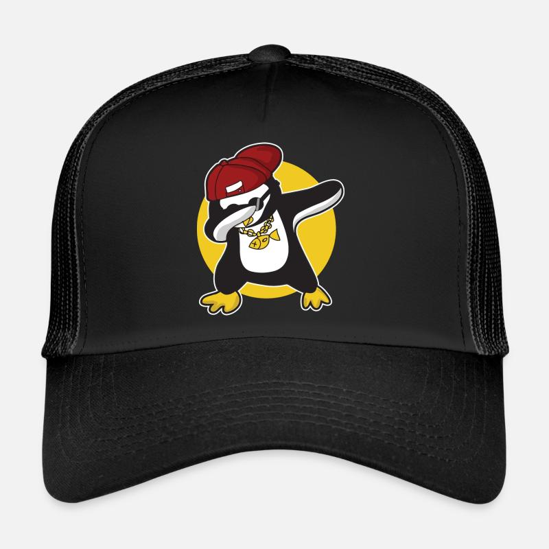 Dabbing penguin cuddly Trucker Cap
