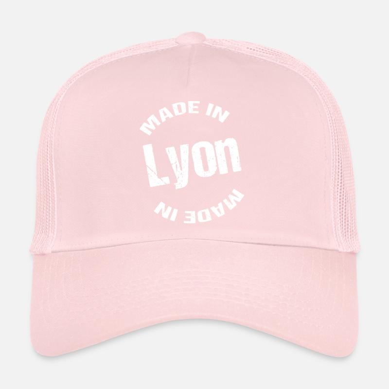 Made In Lyon blanc Trucker Cap