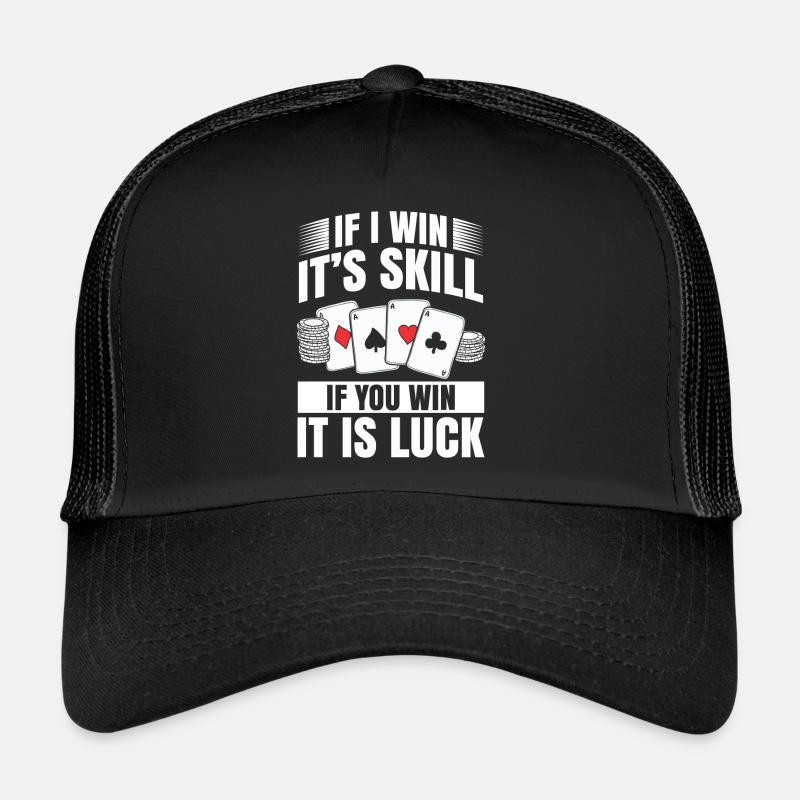 Poker Trucker Cap