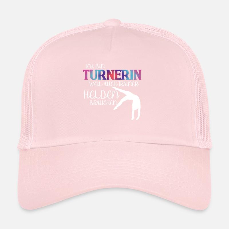 Turnen Handstand Spruch Trainer Trucker Cap