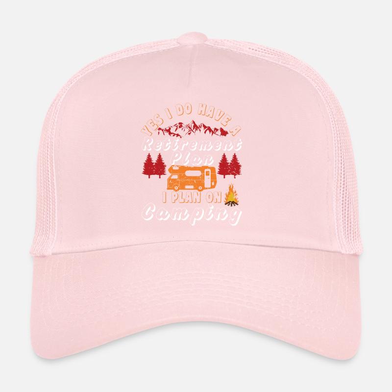 Retrait plan I Plan Camping Pension Camper Casquette trucker 