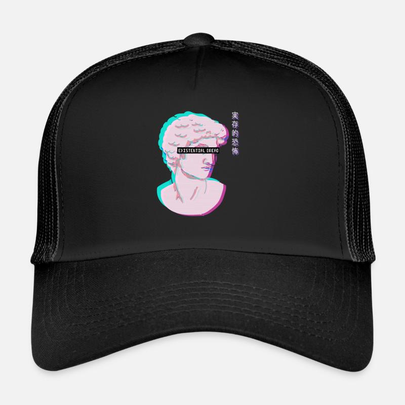 Vaporwave Esthétique esthétique Vaporwave Casquette trucker 