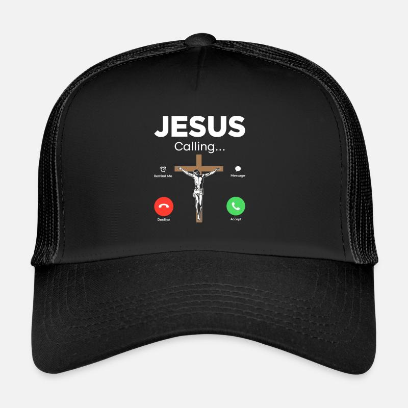 Jésus est Calling Jésus appelle Casquette trucker 