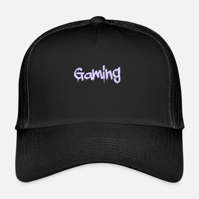 gaming - Trucker Cap - Schwarz/Schwarz