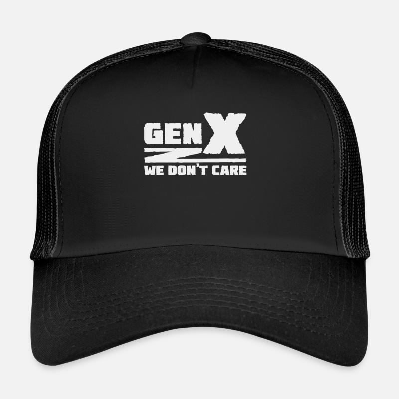 Génération X - Nous nous en moquons Casquette trucker 