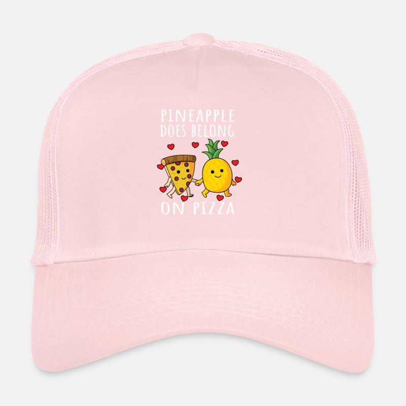 Pizza Hawaii Ananas Pizza Essen Trucker Cap