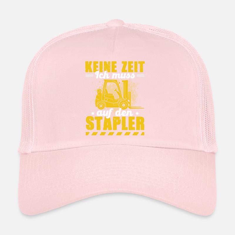Keine Zeit ich muss auf den Stapler Staplerfahrer Trucker Cap