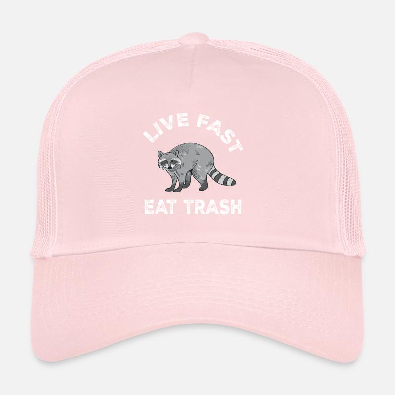 Waschbär Racoon Tshirt Frettchen Luchs Trash Panda Trucker Cap