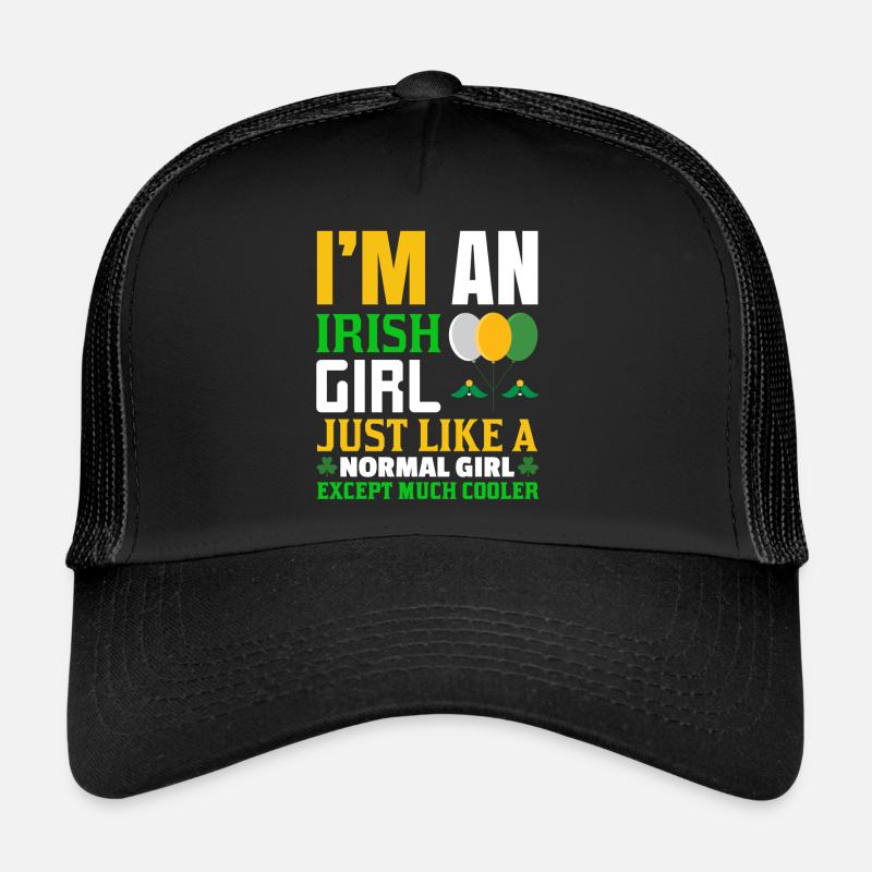 Irischer Mädchen Geschenkidee Lustig Trucker Cap