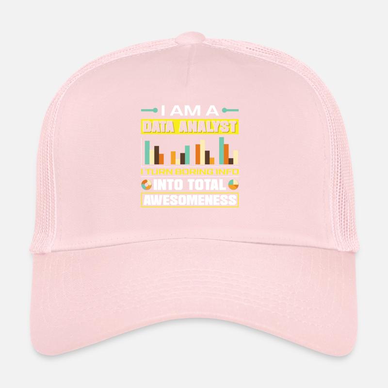 Datenanalyse Datentechnik Lustiger Trucker Cap