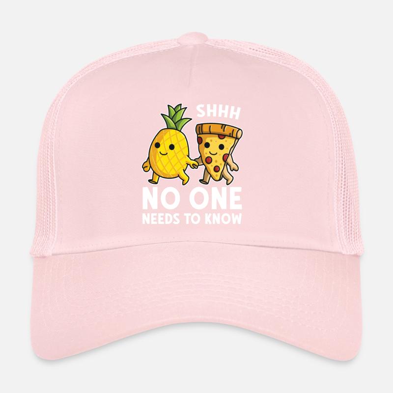 Hawaiian Pizza No One Needs to Know Trucker Cap