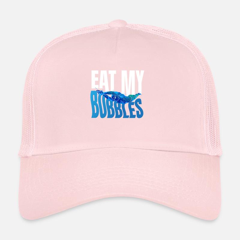 Eat My Bubbles Schwimmen Schwimmer Trucker Cap