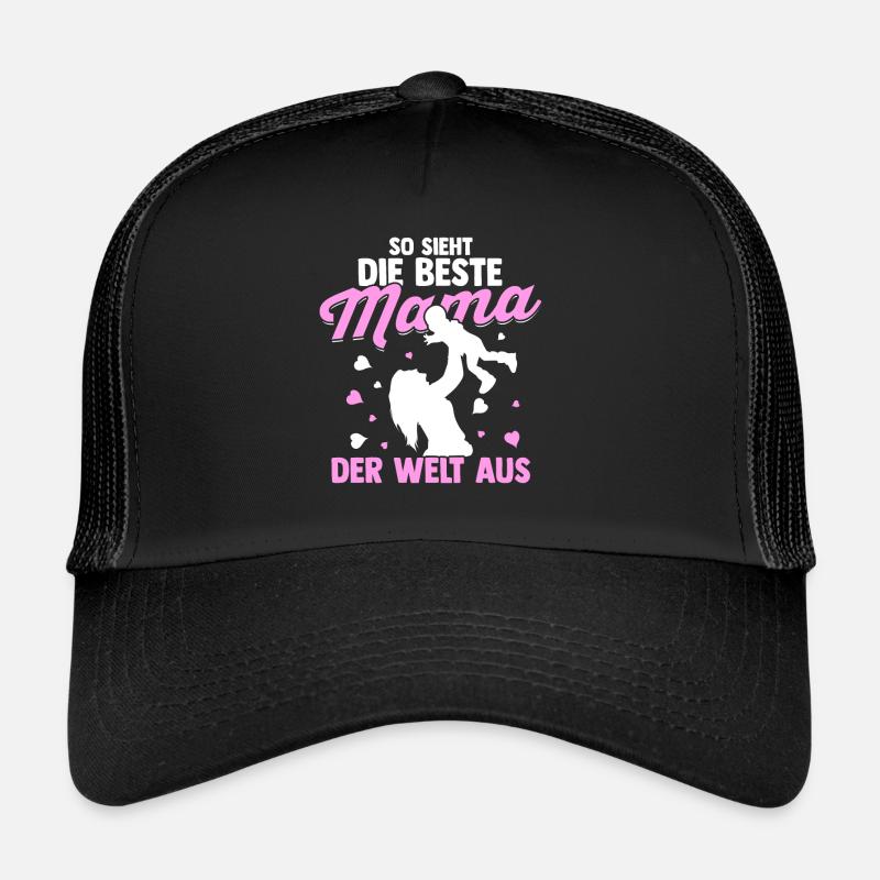 Muttertag - Trucker Cap - Schwarz/Schwarz