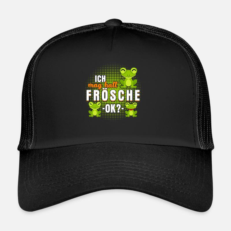 Frosch Spruch - Ich mag Frösche Trucker Cap