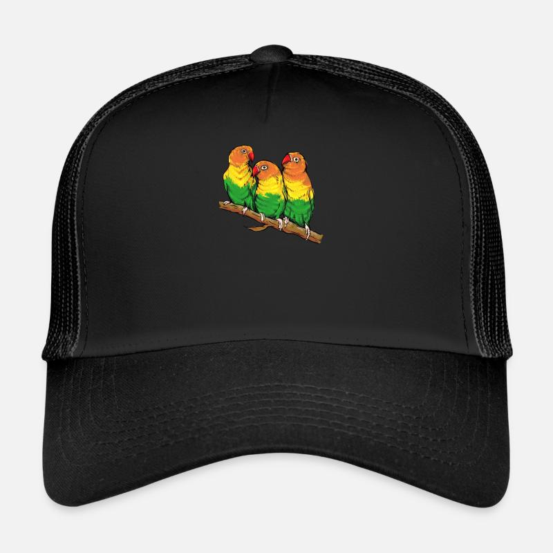 Agaproniade oiseau de compagnie pour oiseau propriétaire Casquette trucker 