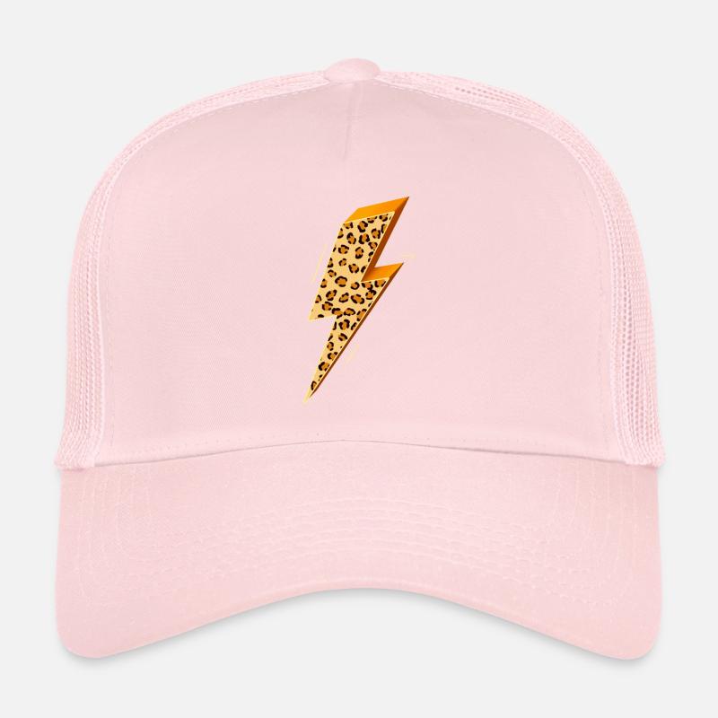 Foudre, boulons éclair, foudre, Casquette trucker 
