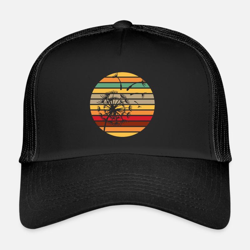 Pusteblumen Pusteblume Löwenzahn Blume Wildkraut Trucker Cap