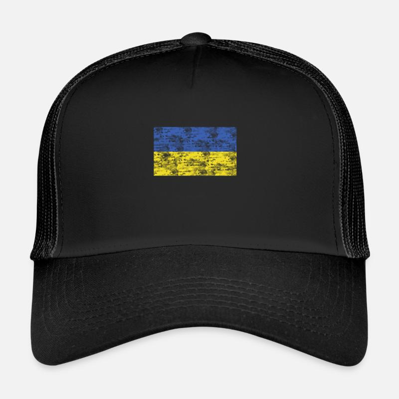 Drapeau de l’Ukraine Casquette trucker 