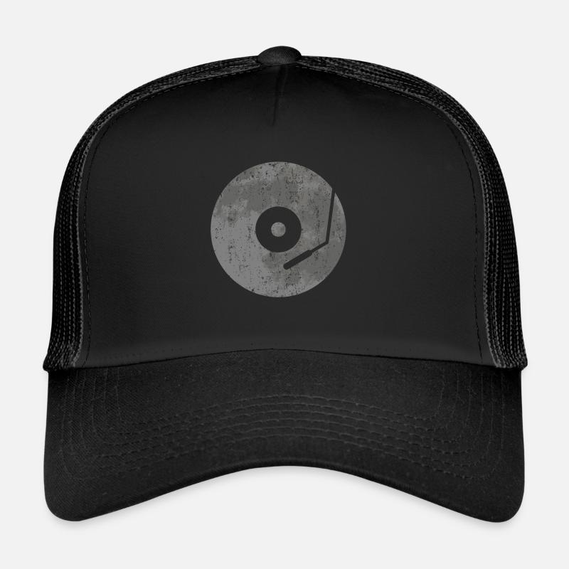 Record Record Record Record Player Gift Trucker Cap