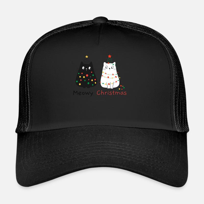 Meowy Christmas Casquette trucker 