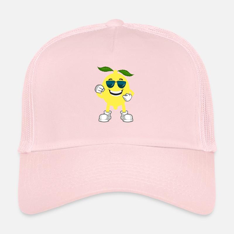 Funny Lemon Summer Fruit Design Trucker Cap