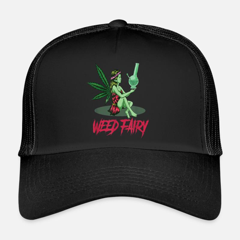 Cannabis chanvre THC 420 Casquette trucker 