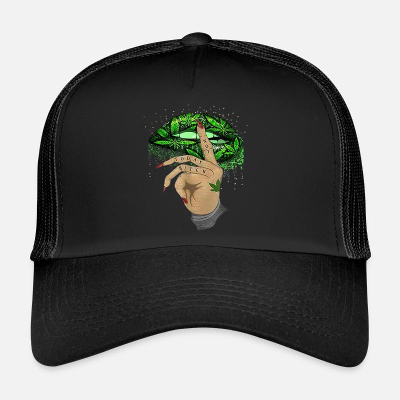Cannabis chanvre THC 420 Casquette trucker 