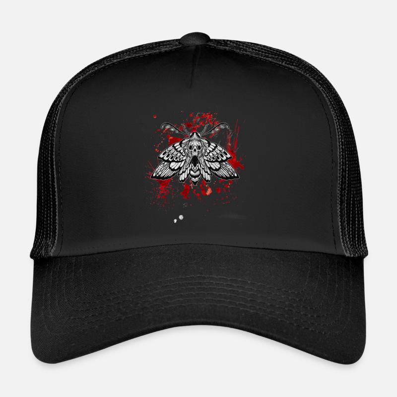 Le motte et l’occultisme conception dans le style gothique Casquette trucker 