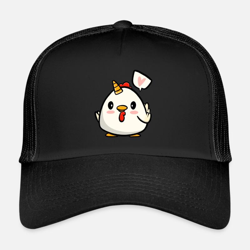 Licorne de poulet Casquette trucker 