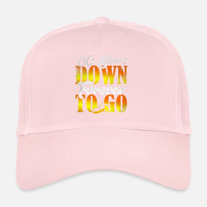 30th wedding anniversary Trucker Cap