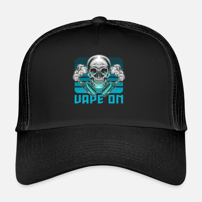 Vape On Vaper Dampfer E-Zigarette Dampfen Geschenk Trucker Cap