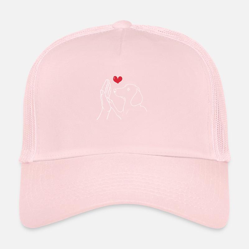 Teckel Teckel Amour des chiens Maîtresse propriétaire de chien Casquette trucker 