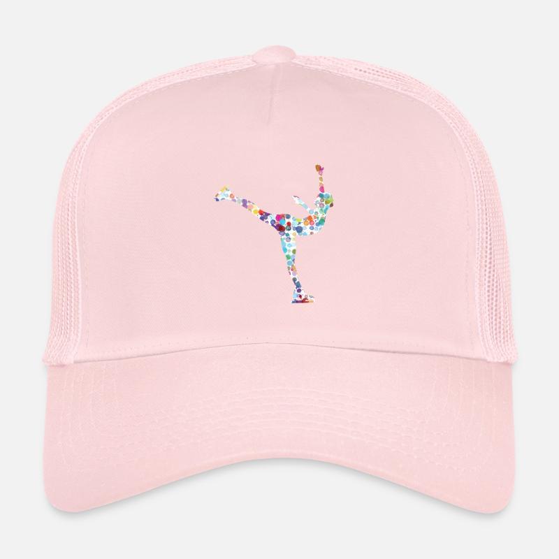 Eiskunstlauf-Geschenk Eislaufschuh Trucker Cap
