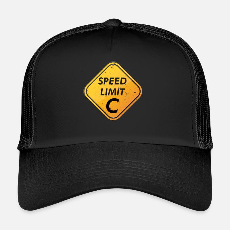 Speed Limit C Speed of Light Funny Science Casquette trucker 