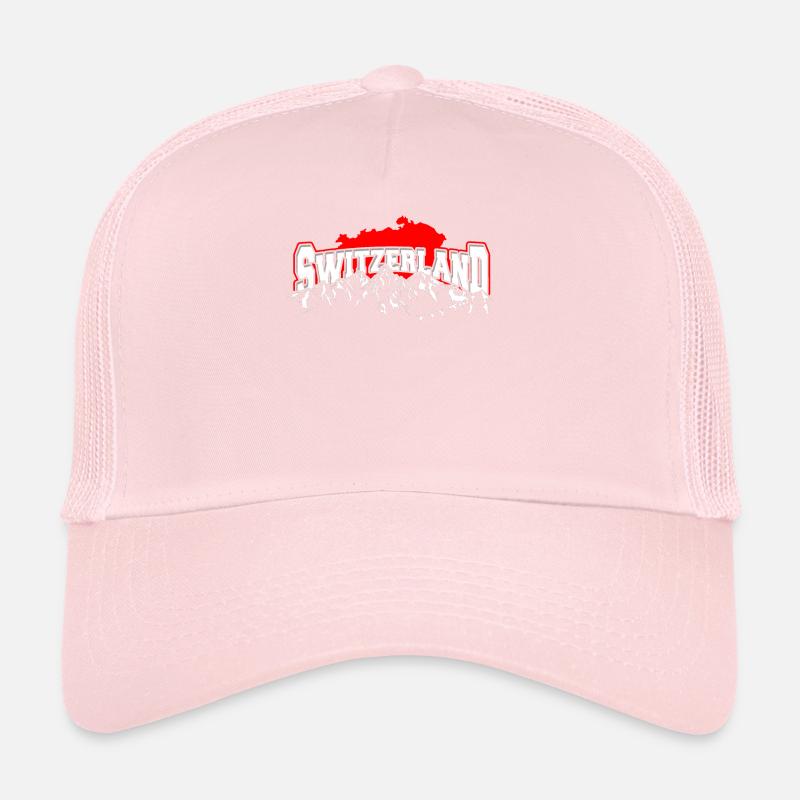 Suisse Tshirt Drapeau Switzerland Zurich Berne Casquette trucker 