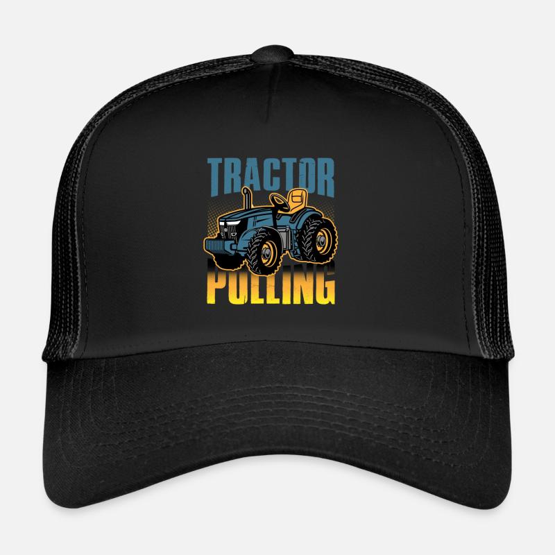 tractor pulling, tractor pulling pulling, racing, Casquette trucker 