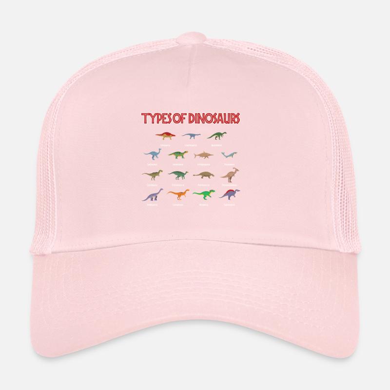 Types of dinosaurs Trucker Cap