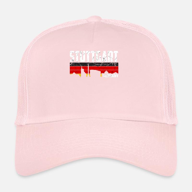 Stuttgart Germany Trucker Cap